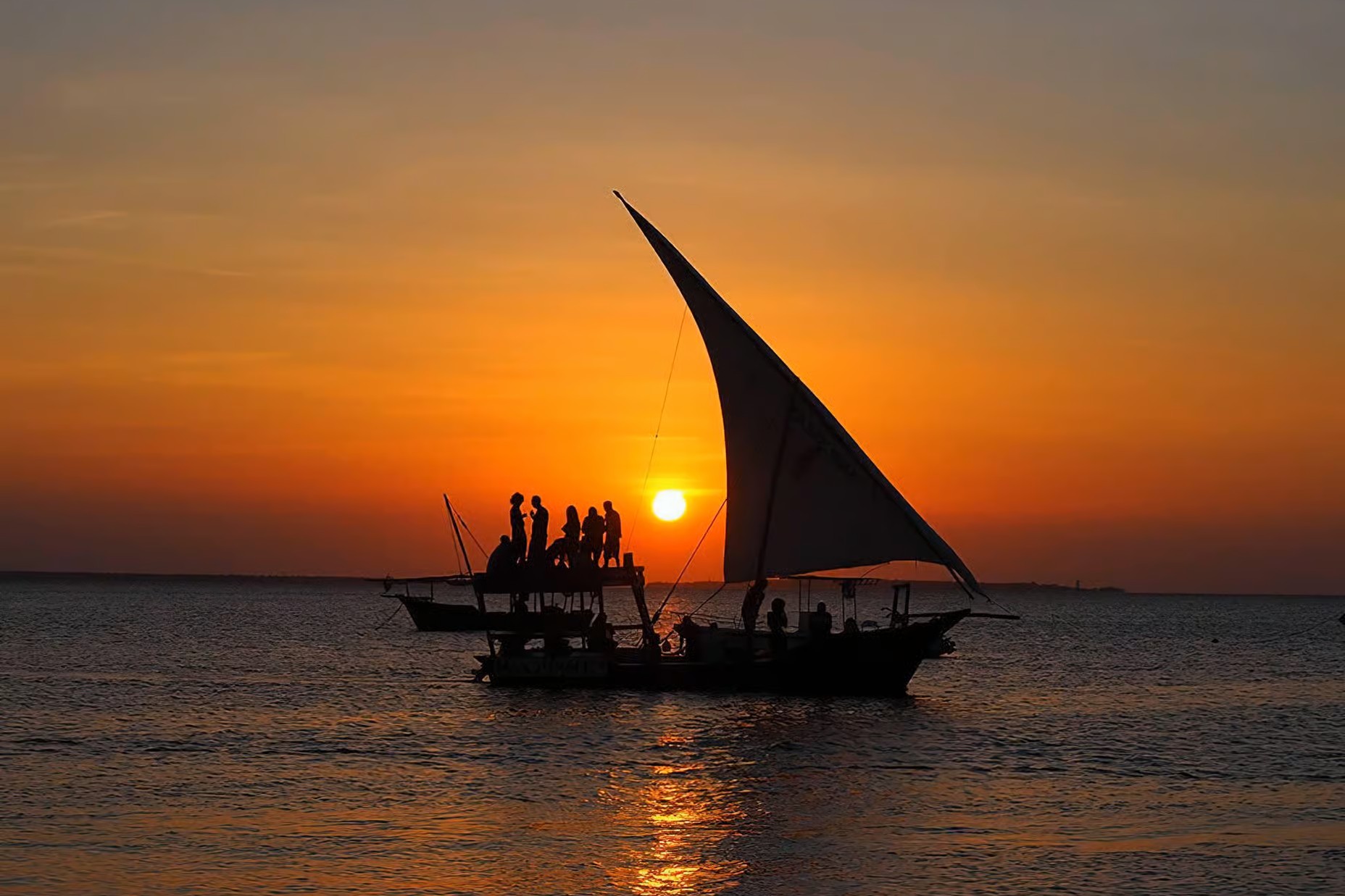 Sunset Dhow Cruise romantic ocean views and coastal scenery