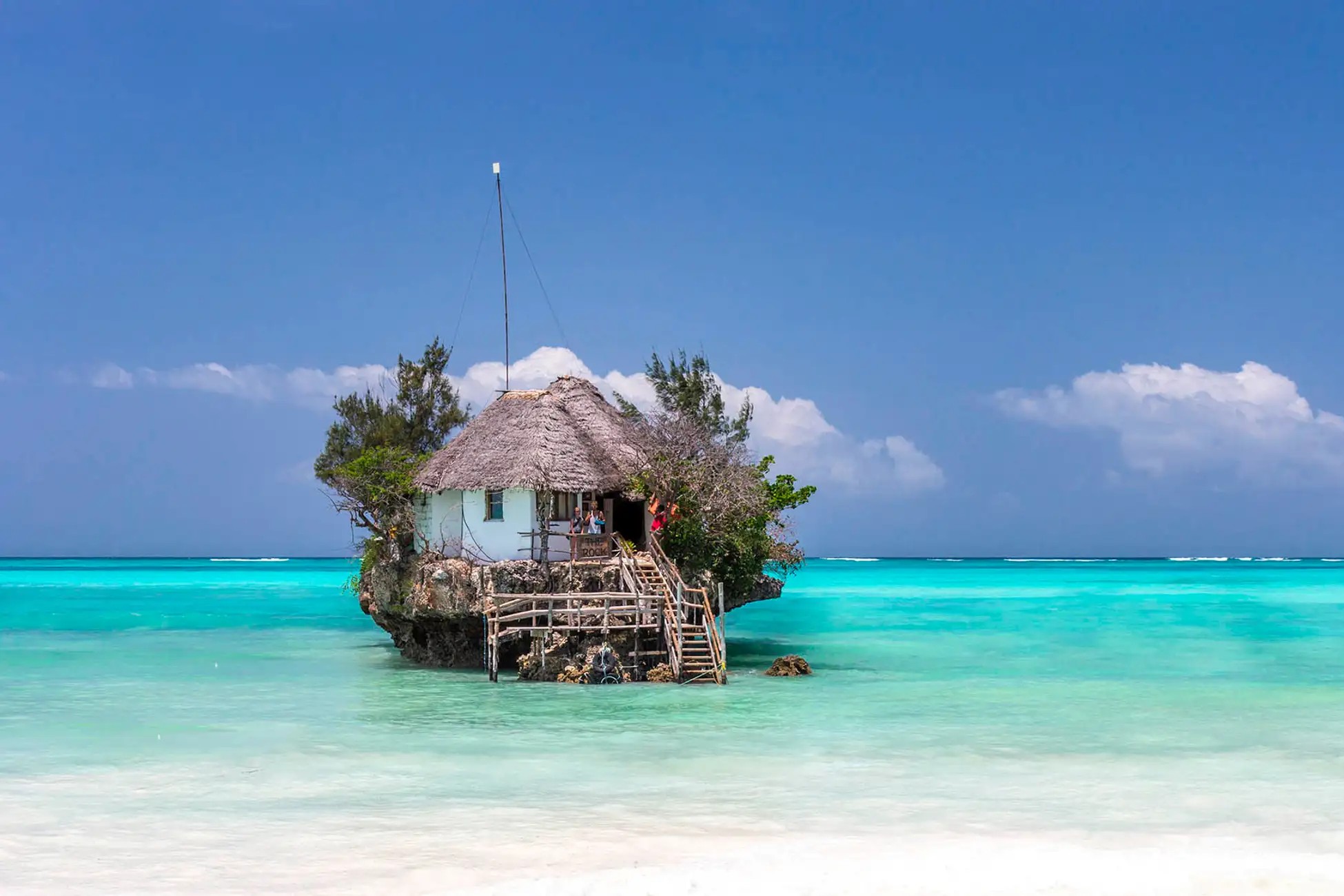 The Rock Restaurant fresh seafood and Zanzibari cuisine